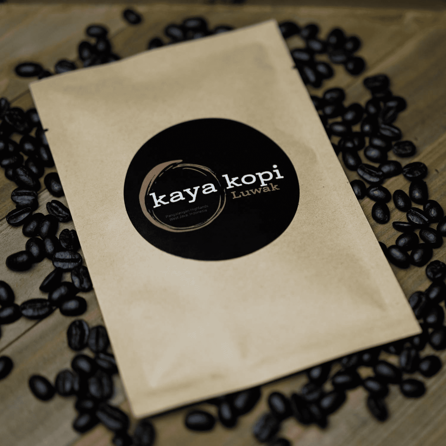 Premium Kaya Kopi Luwak From Indonesia Wild Palm Civets Arabica Coffee Beans, 16 Ounce