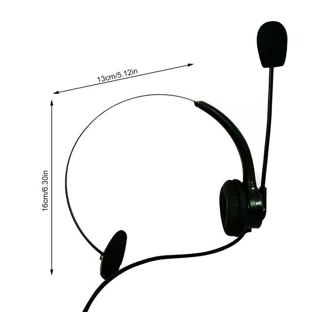 Auricular USB con micrófono Ordenador Portátil Auriculares con cable Control de línea Auriculares con micrófono para empresas Inevent EL4910-00B