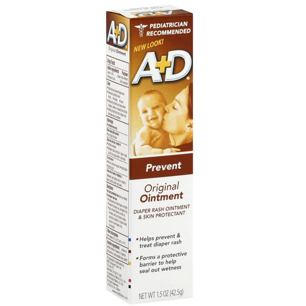 A+D Prevention Original Ointment Diaper Rash Ointment + Skin Protectant