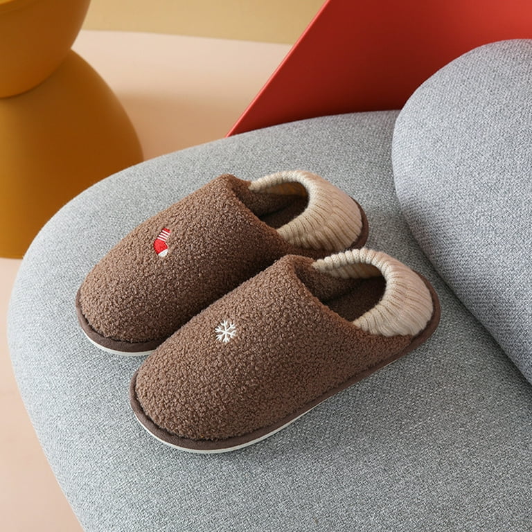 KYAIGUO Women Slippers Soft Plush Cozy Memory Foam Postpartum
