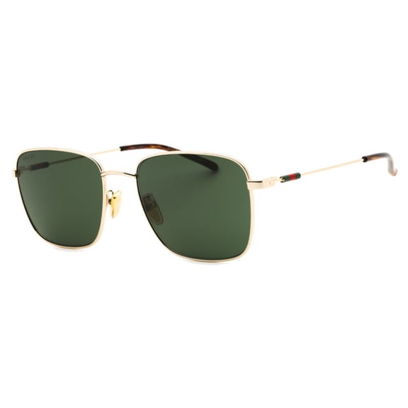 Gucci GG2097SK 002 58mm Square Sunglasses Men's Gold