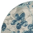 thumbnail image 4 of SAFAVIEH Evoke Pavel Floral Area Rug, Grey/Light Blue, 6'7" x 6'7" Round, 4 of 5