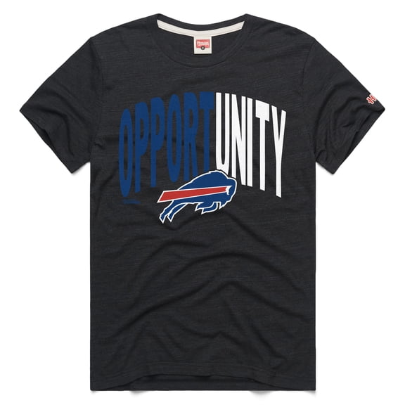 Unisex Homage Charcoal Buffalo Bills 2025 Inspire Change Opportunity Tri-Blend T-Shirt