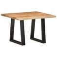 thumbnail image 1 of vidaXL Coffee Table with Live Edges 60x60x40 cm Solid Acacia Wood, 1 of 5