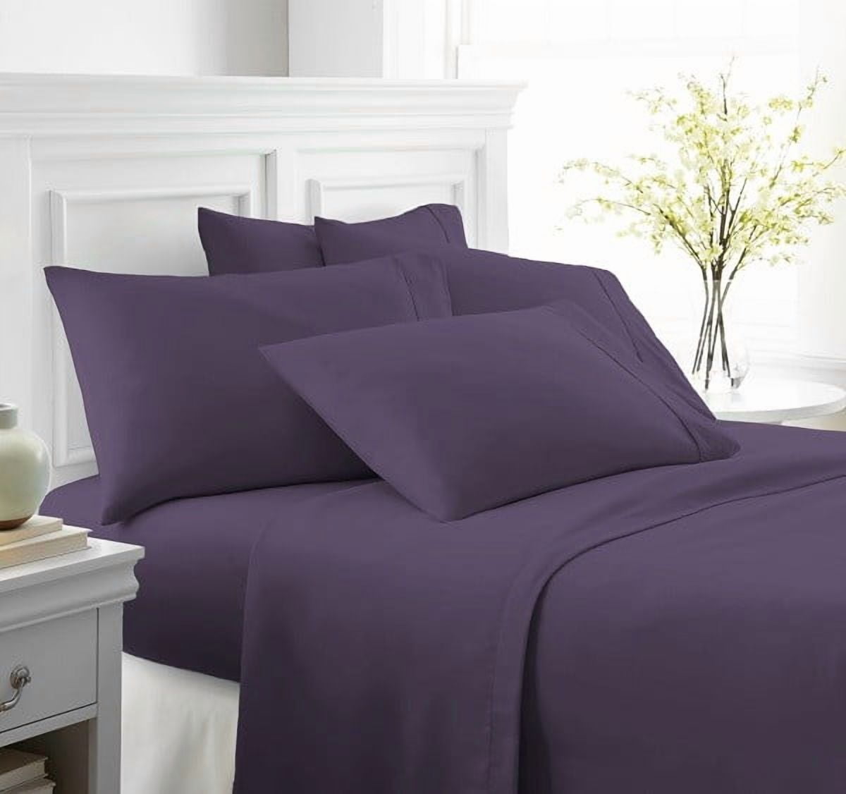 6 PIECE DEEP POCKET SUPER SOFT BAMBOO EGYPTIAN COMFORT 2100 SERIES BED SHEET SET