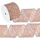 thumbnail image 1 of Cinta de Malla con Brillos, 2.5" x 10 Yard Cinta de Poliéster con Brillos para Guirnaldas (Beige), 1 of 7