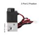 thumbnail image 2 of Válvula solenoide de control eléctrico NC 3V1-06 DC24V de 3 vías y 2 posiciones, tipo de actuación pilotado internamente de 1/8" PT, 2 of 4