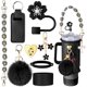 thumbnail image 1 of wonima44 Cup Accessories for Stanley Cup 30oz 40oz Tumbler with Handle, Including Water Bottle Handle Strap, Chapstick Holder, Boot, Keychain Charms, Straw Topper Cover Cap for Stanley (Black), 1 of 1