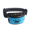 thumbnail image 2 of Flmtop Collier de Contrôle d'Écorce Intelligent Anti-Aboiement en Nylon Rechargeable pour Chiot Bleu, 2 of 9