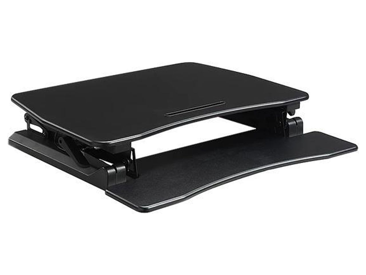 Universal Sit-to-Stand Desk Riser, Gas-Powered, 32", Black - image 2 of 4