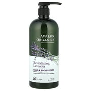 Avalon Organics Nourishing Lavender Hand & Body Lotion, 32 oz.