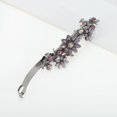 thumbnail image 3 of Unique Bargains 1 Pc Hair Clips Grace Flower Spring Clip Hairdo Clip Purple Pink, 3 of 5