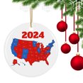 thumbnail image 3 of 2024 Mapa Electoral EE. UU. ORNAMENTES NAVIDAD ORNAMENTOS, 3 of 9