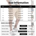 thumbnail image 3 of VV AVEORS Men'S Casual Shorts 9" Twill Cotton Stretch Drawstring Elastic Waist Lightweight Summer Beach Shorts With Pockets Khaki L, 3 of 7