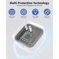 thumbnail image 3 of 2 Pack USB-C Wall Charger,40W dynamic iPhone Fast Charger Block Foldable Type C Cube Box Power Adapter Plug with 60W Max Fast Charging for iPhone 17 Pro Max/17 Air/16/15/14/13/12/Pro/Max/11/XR/XS, 3 of 7