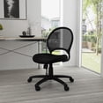 thumbnail image 2 of Scranton & Co Seat Height Adjustment Fabric Back Task Office Chair in Black, 2 of 4