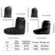 thumbnail image 5 of Eigraketly Sleeping Bag Sleep Case Foot Cover Multifunctional Boot Warmer Outdoor Equipment Compact Size Survival Accessories Ropa Deportiva, Zapatos negro L, 5 of 6