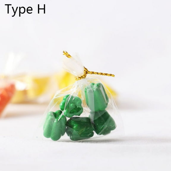 1PC 1:12 Kids Gift Kitchen Toys Photographic Props Dollhouse Toy Decorative Craft Miniature Food Play TYPE H