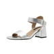 thumbnail image 5 of Zapatilla Tacon Ancho Para Mujer Salamandra® Plateado Correa plateado 23.5, 5 of 7