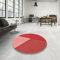thumbnail image 3 of Ahgly Company Indoor Square Patterned Bean Red Area Rugs, 4' Square, 3 of 6