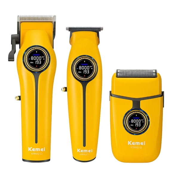 Kit Inalámbrico Kemei KM-8566 Clipper Trimmer Y Shaver