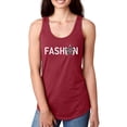 thumbnail image 1 of Fashion Star  Racerback Tank Women -Image by Shutterstock, Female Medium, 1 of 4