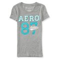 thumbnail image 2 of Camiseta Aeropostale Athletic 87 Adornada Gris Extragrande, 2 of 2