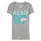 thumbnail image 2 of Camiseta adornada Aeropostale Athletic 87 Mujer Gris Pequeña, 2 of 2