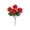 Red, variant on 1 Bouquet 12" Artificial 5-Branch Geranium Flowers for Living Room Garden Window, Realistic Faux Geranium for Patio Home Decor Spring, Fake Plant for Kitchen Windowsill Dining Table, Red, By Harlik