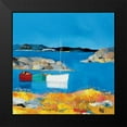 thumbnail image 2 of Grossi, Anne-Marie 20x20 Black Modern Framed Museum Art Print Titled - Aux Lavezzi, 2 of 5