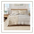 thumbnail image 3 of Great Bay Home Tropical Palms Reversible Twin / Twin XL Cotton Quilt Set, 3 of 6