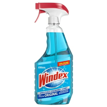 Windex Glass Cleaner, Original Blue, Spray Bottle, 26 fl oz