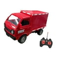 thumbnail image 4 of Coche RC 1/16, vehículo de control remoto, juguete portátil de grado hobby, modelo de alta velocidad 4x4 rojo, 4 of 9