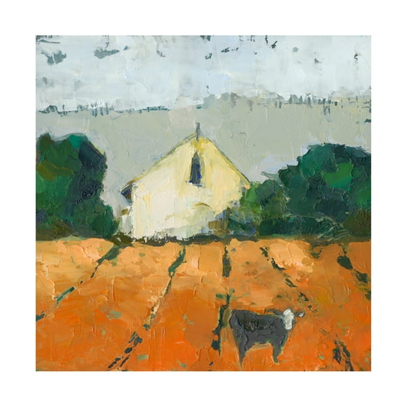 Sue Jachimiec 'Lengers Barn' Canvas Art