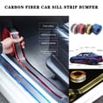 thumbnail image 5 of Eespoir Car Sticker Carbon Fiber, Rubber DIY Door Sill Protector, Protective Guard Strip for Vehicle Door Edges, Interior Trim, Scratch Prevention, 5 of 5
