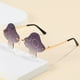 thumbnail image 3 of Gafas de sol de setas europeas y americanas de moda Gafas de sol irregulares europeas y americanas para mujeres, 3 of 5