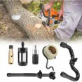thumbnail image 3 of Kit de filtro de manguera de combustible Bomba de aceite Bomba de aceite de barrena para Stihl MS180 MS170 180 018 017 Piezas de repuesto asequibles Accesorios para motosierra, juego de 6 piezas, 3 of 5