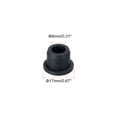 thumbnail image 2 of 6Pcs tapón de goma en forma de T Diámetro de montaje 13mm ID 8mm H 12mm protección de sellado agujeros cable negro, 2 of 5