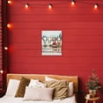thumbnail image 3 of Stupell Industries Farmhouse Christmas Horses with Holly Wreaths Canvas Art, 16 x 20, by The Prints Vibe, 3 of 8