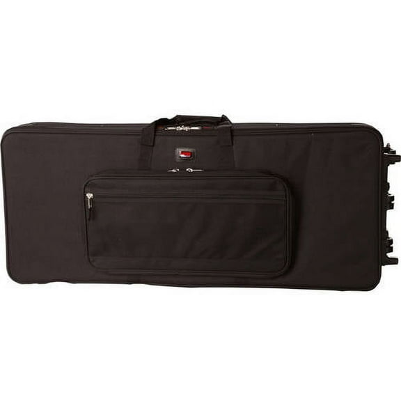 Gator GK-76 76-Note Lightweight Keyboard Case on Wheels, 51.5" x 18" x 6.25"