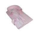 thumbnail image 7 of Men 100% Italian Cotton Shirt Non Iron SORRENTO Turkey Spread Collar 4470 Pink, 7 of 7