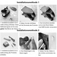 thumbnail image 4 of Gancho de pared Gancho para abrigos de resina animal autoadhesivo, Gancho para toallas Gancho para puerta montado en la pared Toalla Almacenamiento y almacenamiento de ropa, Rinoceronte negro Rojo Verde, 4 of 5