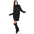 thumbnail image 5 of Vestido de punto con cuello alto Roman Fashion /Juvenil, 3821 (Negro) negro CH, 5 of 5