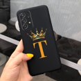 thumbnail image 1 of Funda de silicona suave con letras de corona para Samsung Galaxy Galay, carcasa bonita para teléfono Samsung Galaxy Galay A13, A33, A53, A73, 5G, Samsug A13, 4G Fivean unisex, 1 of 2