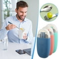 thumbnail image 1 of Portable Stainless Steel Cutlery Set for Students - 3-Piece Chopsticks and Spoon with Travel Storage Box, 1 of 2