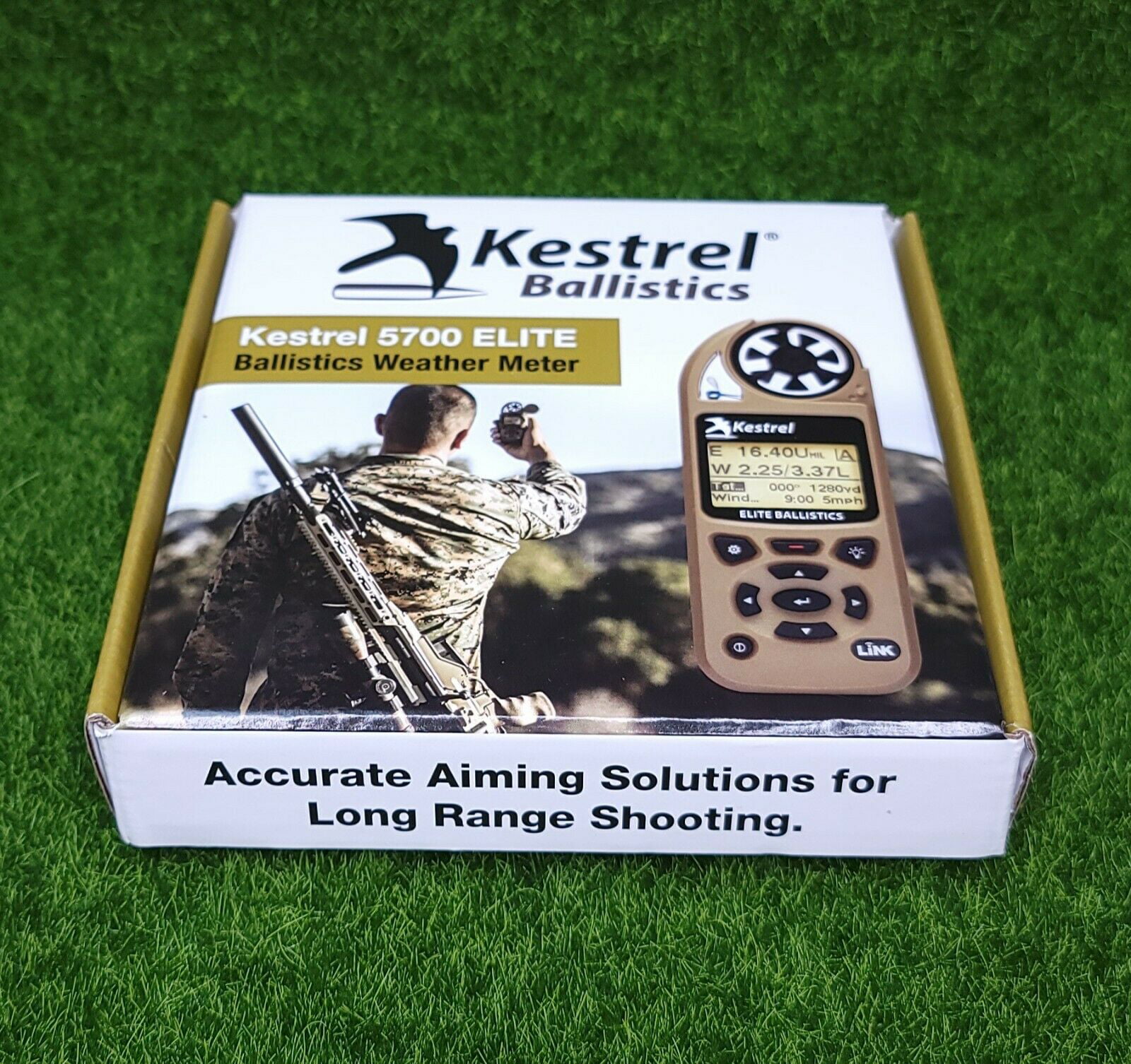 Kestrel 5700 Elite Weather Meter with Applied Ballistics, Black