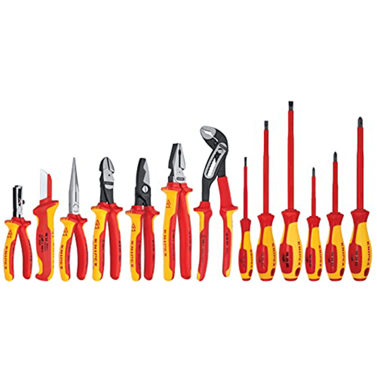 Knipex 9K008003US 13pc Electricians Set In Pouch w/ Insulated Tools