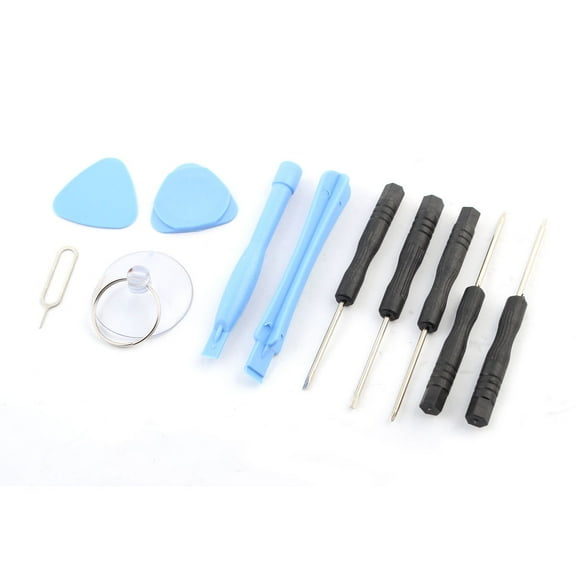 Unique Bargains Screwdriver Housing Opening Repair Pry Tool Kit 11 in 1 for Phone Tablet PC