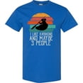 thumbnail image 3 of Inktastic I Like Kayaking and Maybe 3 People Funny Kayak Design T-Shirt, 3 of 5