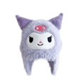 thumbnail image 5 of Gorro de felpa para niños, nuevo estilo de invierno, además de gorro de terciopelo cálido y resistente al viento con protección para los oídos para niños y niñas, gorro tejido para bebé Sanrio, 5 of 5